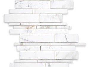 Calacatta Gold Marble Linear Random Polished or Honed